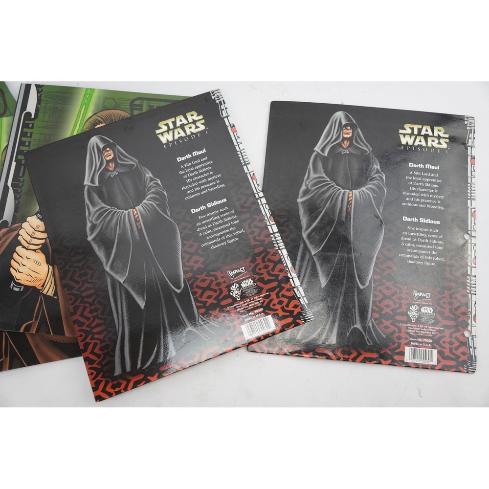 Lot of 6 Star Wars Episode 1 Phantom Menace Darth Maul Qui Gon Obi Wan - Picture 5 of 8